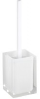 BEMETA VISTA WC štětka s držákem na postavení, 100x370x100 mm, polyresin bílý   120113316-104