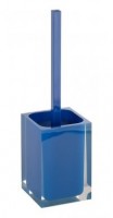 BEMETA VISTA WC štětka s držákem na postavení, 100x370x100 mm, polyresin modrý   120113316-102