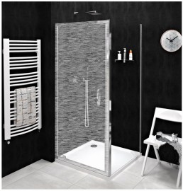 GELCO SIGMA SIMPLY boční stěna 750 rám leštěný hliník, sklo čiré   GS3175