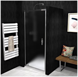 GELCO SIGMA SIMPLY sprchové dveře 900 pivotové, rám chrom, sklo brick   GS3899