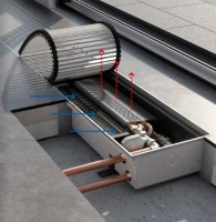 KORADO KORAFLEX FVO Optimal-V ECONOMIC podlahový konvektor 280/11/32 profil U   FVOE2801132P0TRU1