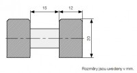 KORADO Mřížka podlahového konvektoru KORAFLEX 110/20 příčná, dřevěná dub   PM-11020-R2100Y