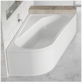 RAVAK Chrome panel k vaně 160 x 105 cm pravý, bílý   CZA6100A00
