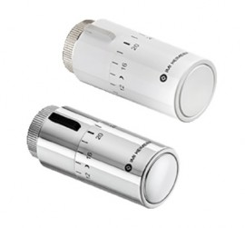 Termostatická hlavice Heimeier Halo bílá 6-28°C M30x1,5 7500-00.500