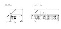MINIB KPSA PM140 podlahový konvektor bez ventilátoru  140/260/2500   KPSAU2602514041A