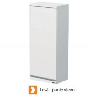 INTEDOOR BRAVE koupelnová skříňka závěsná horní š. 350 mm, 1 dveře panty vlevo   BR HZ 35 1D L