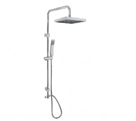 NOVASERVIS sprchový set k nástěnné baterii se spodním vývodem, chrom   SET060/2,0