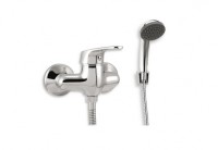 NOVASERVIS FERRO SMILE baterie sprchová, 100 mm, nástěnná, s příslušenstvím, chrom   71064,0
