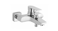 NOVASERVIS FERRO ALGEO SQUARE baterie vanová nástěnná, rozteč 150 mm, chrom  BAQ1