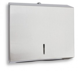 NOVASERVIS Hygienický program zásobník na papírové ručníky, rozměr papíru 250x120, nerez   69089,4