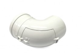 BRILON odkouření kondenzační - koleno s kontrolním otvorem koaxiální DN125/80   52103203