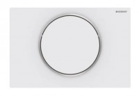 GEBERIT Sigma10 ovládací tlačítko pro splachování Start/Stop, bílá mat  115.758.JT.5