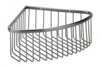 BEMETA GRAPHIT Polička do sprchy rohová 265x90x205 mm, mosaz metalická šedá, mat   156208312