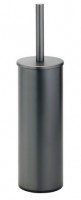 BEMETA GRAPHIT WC štětka válcová i na postavení 95x380x105 mm, mosaz metalická šedá, mat 156313067