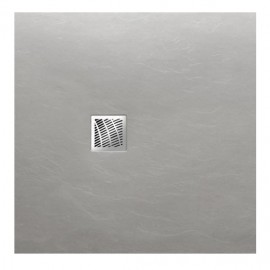 GELCO G5 MITIA sprchová vanička  900 x 900 mm, čtvercová, litý mramor, šedá   PMS9090
