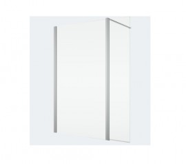 RONAL DIVERA D22BTK3 otočná stěna ve 180°, šířka 400 mm, aluchrom, sklo screen   D22BTK304005087