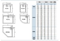 SanSwiss LIVADA W20Q sprchová vanička 800 x 800 mm, čtvercová litý mramor bílá   W20Q08004