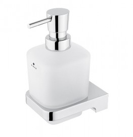 NIMCO MAYA dávkovač tekutého mýdla, matné sklo x plast, chrom   MA 29031C-26