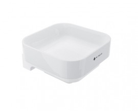 NIMCO MAYA mýdlenka keramika x kov, bílá   MAB 29059K-05