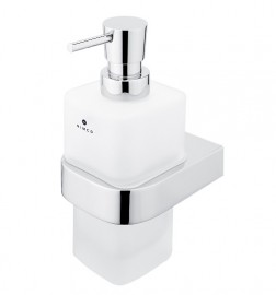 NIMCO NIKAU dávkovač tekutého mýdla, matné sklo x kov, chrom   NK 30031H-26