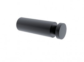 NIMCO UNIX háček dlouhý, kovový, černá   UNC 13054L-90