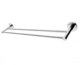 NIMCO UNIX držák na ručníky, dvojitý, kovový, 660 mm, nerez   UNM 13061D-10