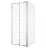 SanSwiss DIVERA D22F1 boční stěna  šířka 800, aluchrom, sklo čiré D22F10805007