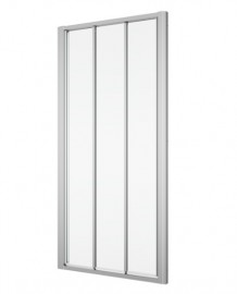 SanSwiss DIVERA D22S3 třídílné posuvné dveře šířka 900 aluchrom, sklo Screen D22S30905087