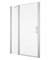 SanSwiss DIVERA D22T13 jednokřídlé dveře+pevná stěna š.900/1600 aluchrom, sklo Screen D22T13SM15087