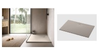 SanSwiss AIR W37A sprchová vanička, obdélníková 900 x 700 mm, litý mramor,  konopí   W37AL09007015