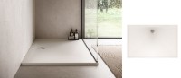 SanSwiss AIR W37A sprchová vanička, obdélníková 1400 x 700 mm, litý mramor,  konopí   W37A14007015