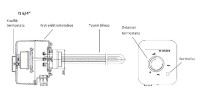 DRAŽICE šroubovací elektrická topná jednotka TJ 6/4" - 2,5 kW   2110354