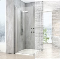 ROLTECHNIK MELINA sprchové dveře MIPIG 900x2000 brilant, čiré sklo   MI PIG 090200 VPE