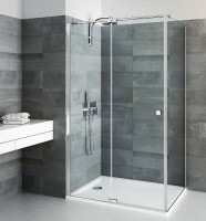 ROLTECHNIK ELEGANT NEO sprchová boční stěna BIFXP 800x2000 brilant, čiré sklo   BI FXP 08020 VPE