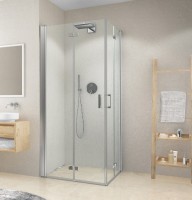 ROLTECHNIK CARIBA sprchové dveře2-dílné CI2CL 800 levé, brillant, čiré sklo   CI 2CL 080200 VPE