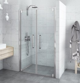 ROLTECHNIK HITECH NEO sprchové dveře2-dílné HI2B2 800x2000 brilant, čiré sklo   HI 2B2 08020 VPE