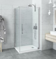 ROLTECHNIK HITECH NEO sprchová boční stěna HIFXP 800x2000 brilant, čiré sklo   HI FXP 08020 VPE
