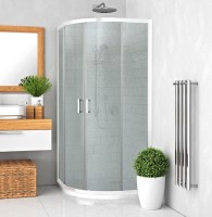 ROLTECHNIK Lega Line sprchový kout čtvrtkruhový LLR2 800 výplň grape,rám brillant  555-8000000-00-11