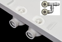 ROLTECHNIK sifon vaničkový Prestol dvojitý 2x pr. 60 mm, samočistící   8100300