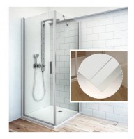 ROLTECHNIK Tower Line sprchová boční stěna TBL 800 výplň intimglass,rám stříbro   725-800000L-01-20