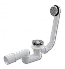 ROLTECHNIK sifon vaničkový Viki Lux click-clack, chrom   8100033