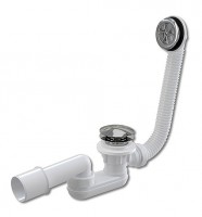 ROLTECHNIK sifon vaničkový Viki Lux click-clack, chrom   8100033