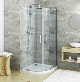 ROLTECHNIK ELEGANT NEO sprchové kout,čtvrtkruh GR2N 1000x2000 brilant,čiré sklo   187-1000000-00-02