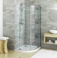 ROLTECHNIK ELEGANT NEO sprchové kout,čtvrtkruh GR2N 1000x2000 brilant,čiré sklo   187-1000000-00-02