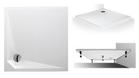 ROLTECHNIK MARMO NEO SQUARE sprchová vanička 1000x1000x30,čtverec,litý mramor,bílá  MAN SQ 100100 2E