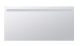 BEMETA Zrcadlo s LED horním osvětlením 1200x600mm, 4,99 W, sklo čiré, barva  stříbrná   101201157