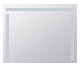 BEMETA Zrcadlo s LED horním a bočním osvětlením, 1000x800mm, sklo čiré, barva stříbrná   101401147