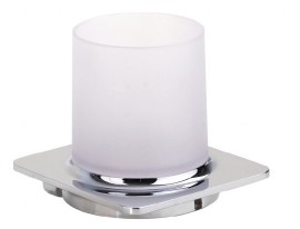 BEMETA ORGANIC Držák zubních kartáčků 100x100x110 mm, nerez, barva stříbrná   157111011