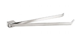 BEMETA ORGANIC Držák ručníků dvojitý, otočný 62x42x445 mm, nerez, barva stříbrná   157004101