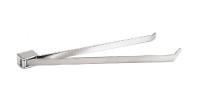 BEMETA ORGANIC Držák ručníků dvojitý, otočný 62x42x445 mm, nerez, barva stříbrná   157004101